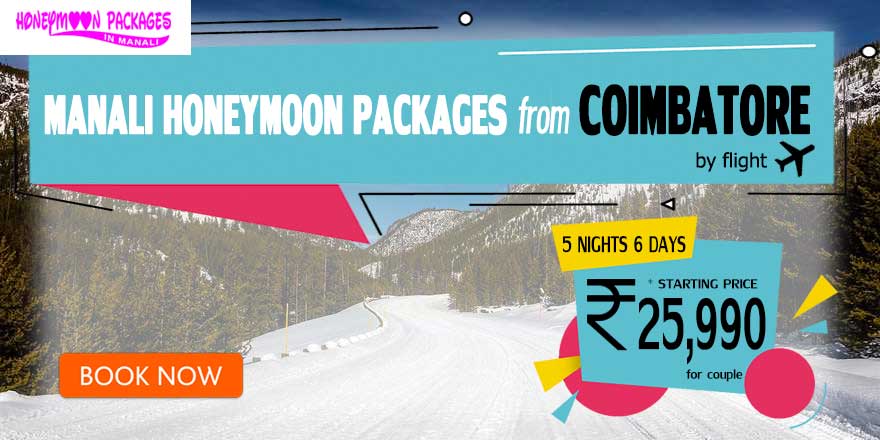 Manali honeymoon packages from Coimbatore